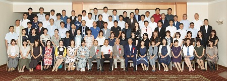 卒業30周年同窓会 同窓会集合写真